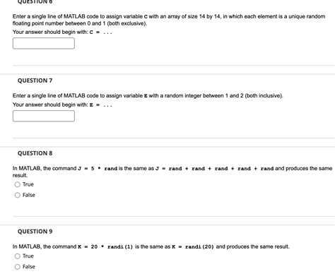 Solved Enter A Single Line Of Matlab Code To Assign Variable Chegg