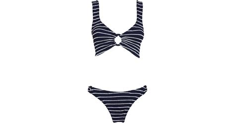 Hunza G Hallie Bikini In Blue Lyst