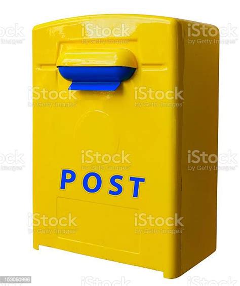 Yellow Post Box Stock Photo Download Image Now Box Container