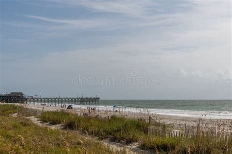 Scenic Myrtle Beach vista stock image. Image of beach - 167366109