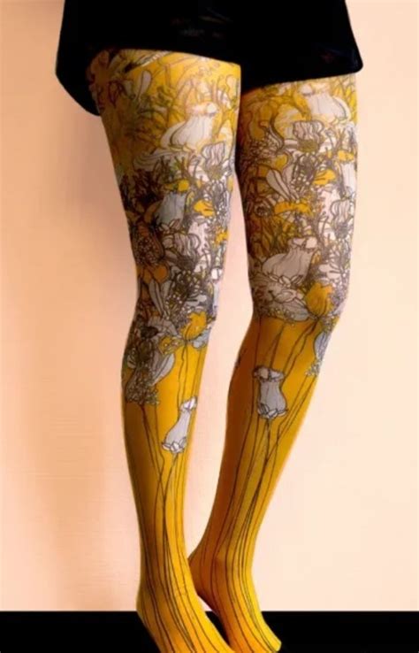 Flavie Collant Fantaisie Imprim Nature Un Temps Pour Elle Lingerie