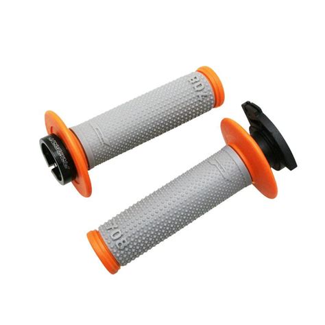 Grip Progrip Off Road Triple Density Grey Orange Mm Lock On