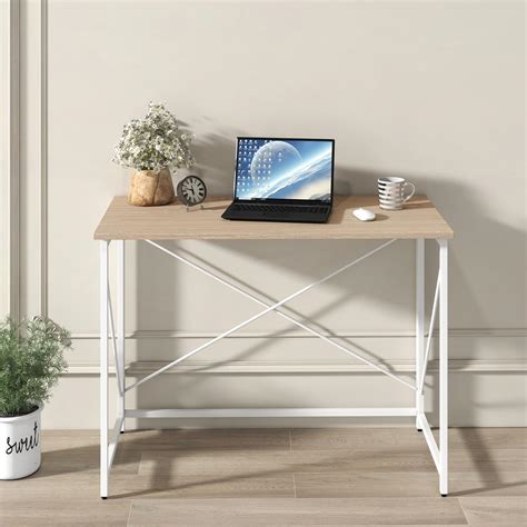 Cherry Tree Furniture Compact Foldable Computer Desk Laptop Desktop