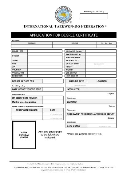 Certificate Forms Formize Form Catalog