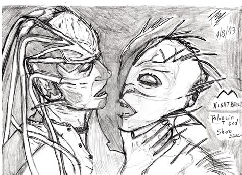 Peloquin And Shuna Sassi From Nightbreed By Fernandomancinelli On