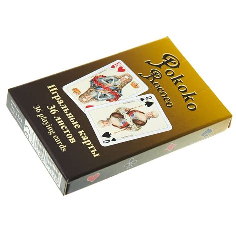 Карты Игральные Рококо — купить игральные карты в интернет-магазине ...