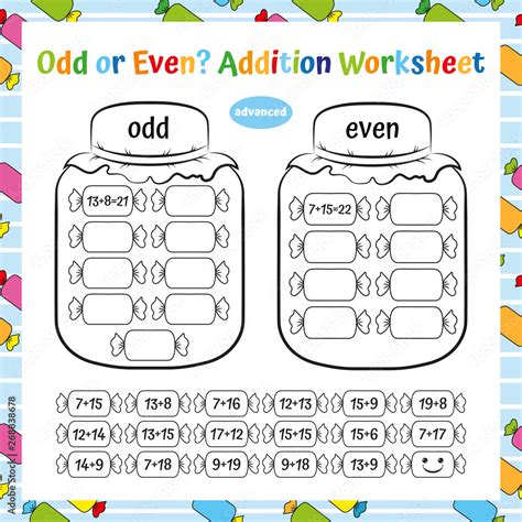 Even And Odd Addition Worksheet Top Sellers Katutekno