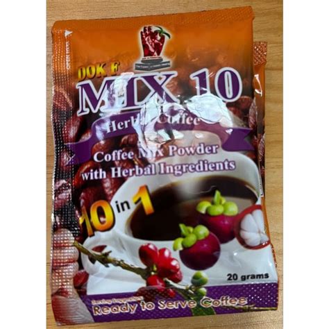 Mix 10 Herbal Coffee / Non-Acidic Coffee (20g x 20 sachets) Dok ...