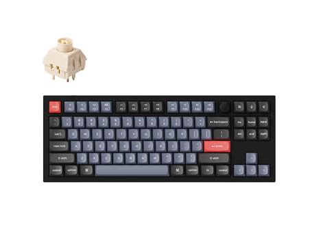 Keychron Q Carbon Black Ansi Rgb Hot Swap Kailh Box Cream Switch Peripherals
