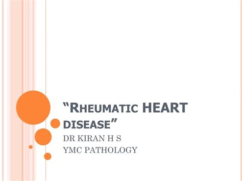 Ppt “rheumatic Heart Disease” Powerpoint Presentation Free Download Id 8961899