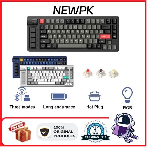 Lemokey L Three Mode Wireless Mechanical Keyboard Hot Plug Rgb Shopee Philippines