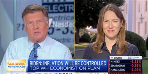 Cnbc Host Presses Biden Economic Adviser About How The Admin Continues