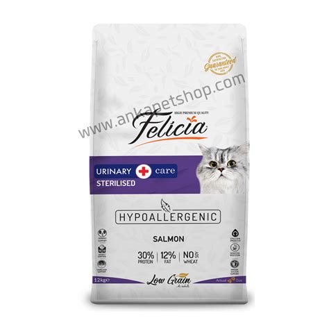 FELİCİA KISIRLAŞTIRILMIŞ SOMONLU KEDİ MAMASI 12 KG