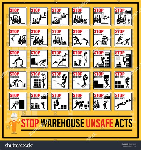 1 Stop Warehouse Unsafe Act Images Stock Photos 3d Objects And Vectors