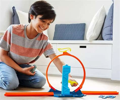 Hot Wheels Track Builder System Loop Kicker Pack Track Set Boost Mattel Toys Toywiz