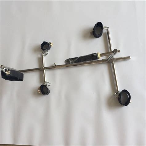 Sex Machine Bondage BDSM Toys For Women Stainless Steel Restraints Bondage With Handcuffs