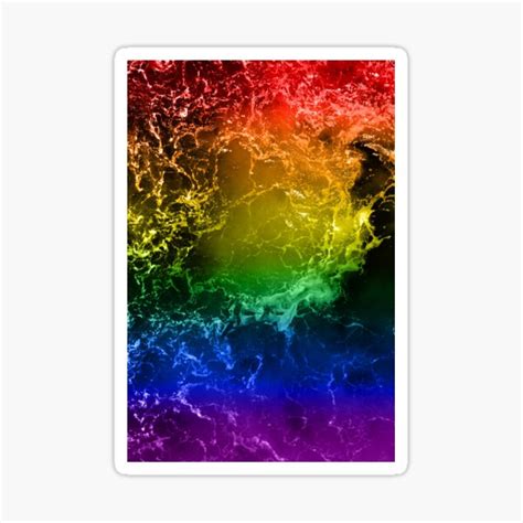 Hidden Subtle LGBT Rainbow Gay Flag Ocean Waves Sticker For Sale By PlayfullyPride Redbubble