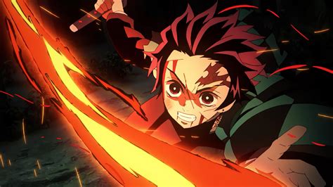 Free Download Tanjiro Flame Kimetsu No Yaiba 4k Wallpaper 3425