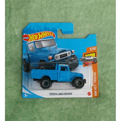 Jual Hot Wheels Toyota Land Cruiser Biru Shopee Indonesia