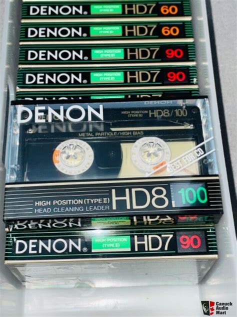 New Denon Cassettes Metal High Bias Photo 4689918 Us Audio Mart