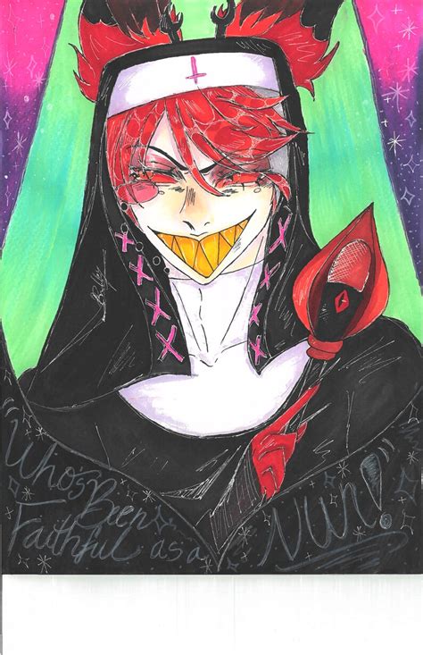 hazbin hotel  alastor fanart print etsy