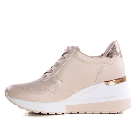 Tênis Feminino Via Marte 22 9202 Via Marte Nude Compre Agora Dafiti Brasil