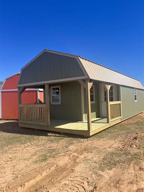 1436 Lofted Premier Cabin Premier Portable Buildings Of Quincy