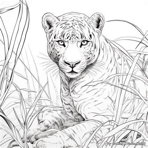realistic animal colouring pages