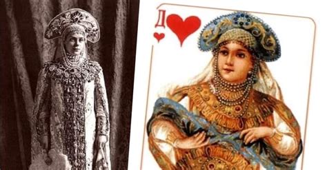 У изображений на самой популярной колоде карт под названием «Русский ...