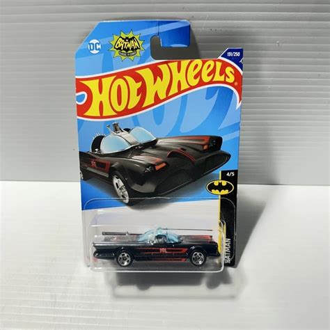 HOT WHEELS DC Comics Batman Classic TV Series Batmobile Long Card New EUR PicClick FR