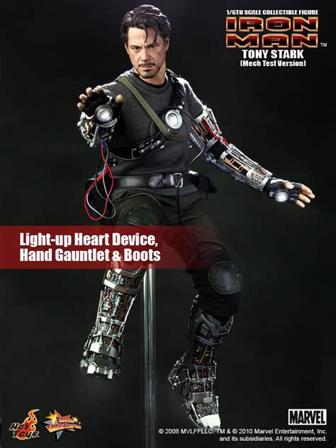 Hot Toys MMS 116 Iron Man Tony Stark Mech Test Version Hot Toys Complete Checklist