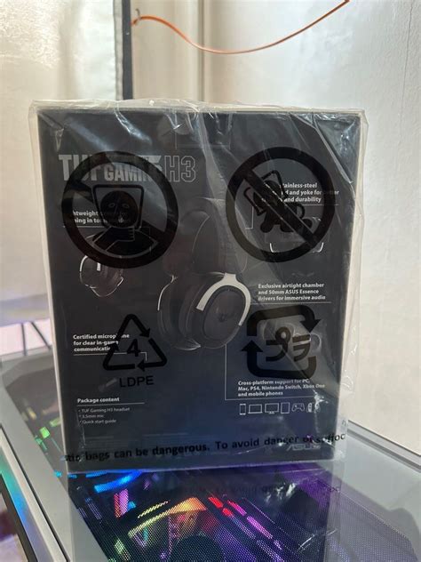 Asus Tuff Gaming Headset H3 Audio Headphones Headsets On Carousell