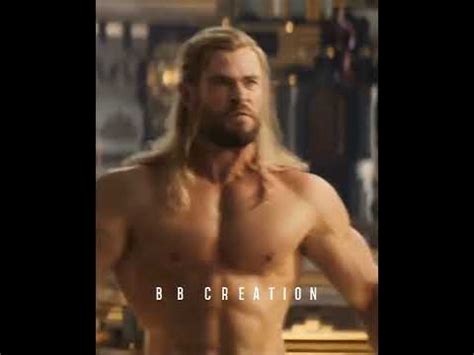 Thor Naked Scene Status Thor Love And Thunder BAdBoY CreaTion YouTube