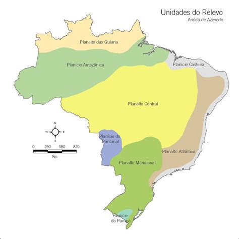 Relevos Predominantes No Brasil - 5