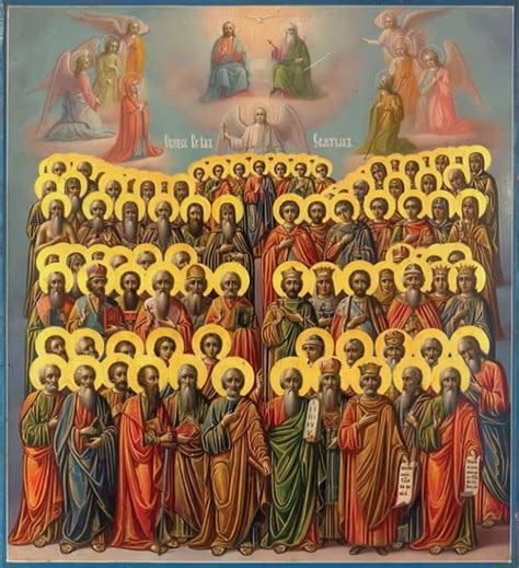 Молитва всем святым и бесплотным небесным силам