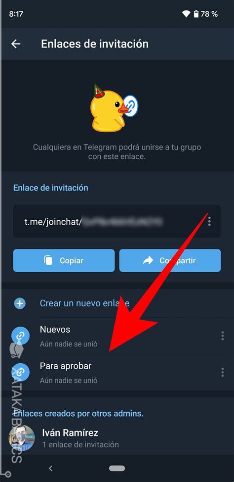 Enlaces con solucitud de unión de Telegram: qué son y cómo crearlos