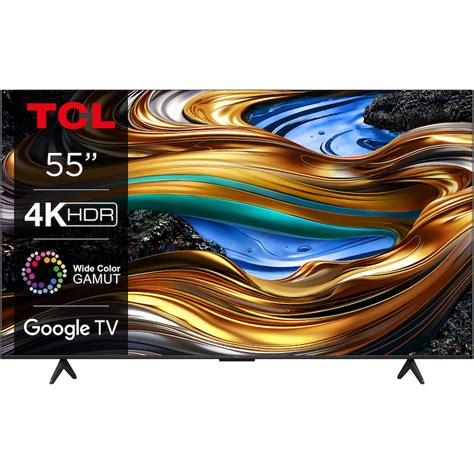 Телевизор TCL LED 55P755, 55" (139 см), Smart Google TV, 4K Ultra HD ...