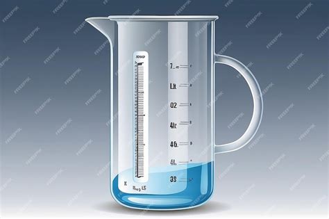 Premium Photo The Scale Measuring Jug 400ml Jug With Measuring Scale