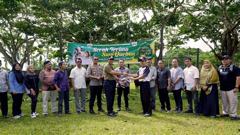 Jelang Idul Adha H Pt Swp Serahkan Sapi Kurban Ke Desa