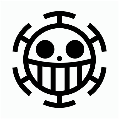 Heart pirates logo, One piece anime. 29167292 Vector Art at Vecteezy