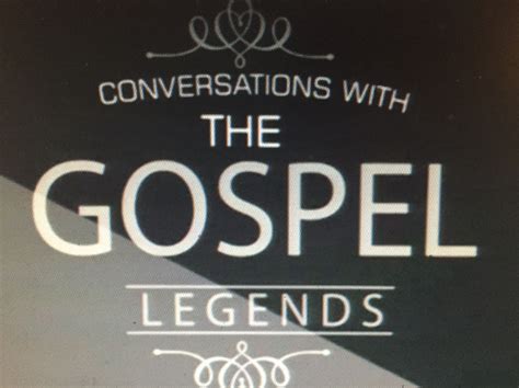 Conversations With The Gospel Legends Allen Cathey And Dianne