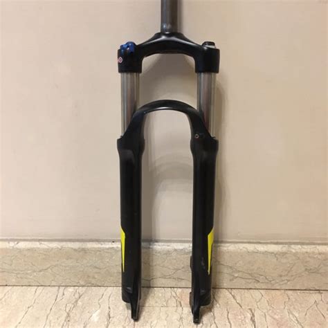 SR Suntour XCR AIR 100mm 27 5 Suspension Fork Sports Equipment