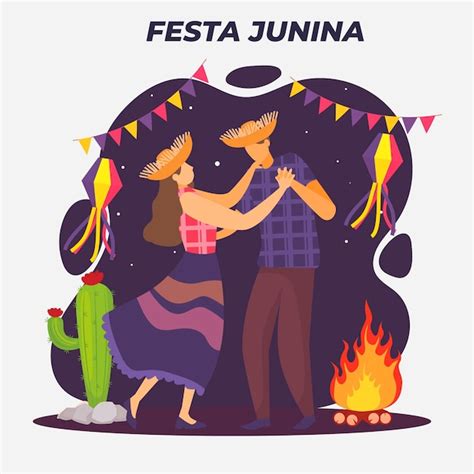 Casal Festa Junina Desenho - Vetores e ilustrações de Casal Festa Junina Png Desenho para download ...
