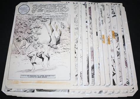 gray morrow original art  sale comicarttracker