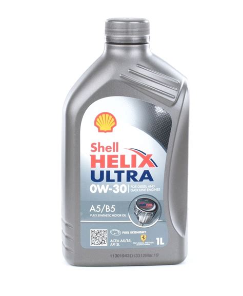 Aceite de motor SHELL Helix Ultra A5/B5 0W30 1l, 550046659 | AUTODOC ...