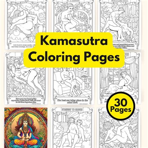 Sex Coloring Book Etsy