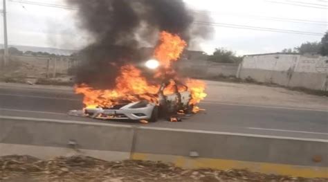 Violencia En Guanajuato Bloqueos Y Autos Incendiados