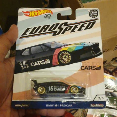 Hot Wheels Car Culture Euro Speed BMW M1 Procar Shopee Malaysia