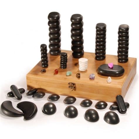 Hot Stone Massage Kit Pietre Basaltiche Beauty Shop