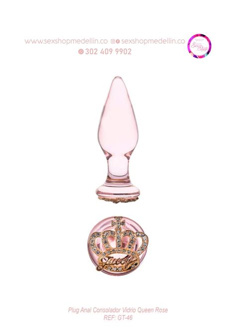 Plug Anal Consolador Vidrio sexshopmedellin co Juguetes Erótico
